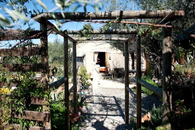 Yurts (Kalamata, Peloponnese, Greece)