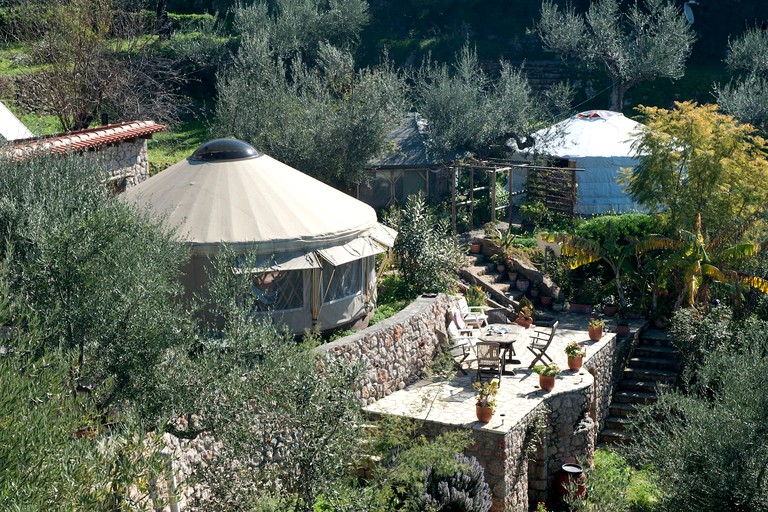 Yurts (Kalamata, Peloponnese, Greece)