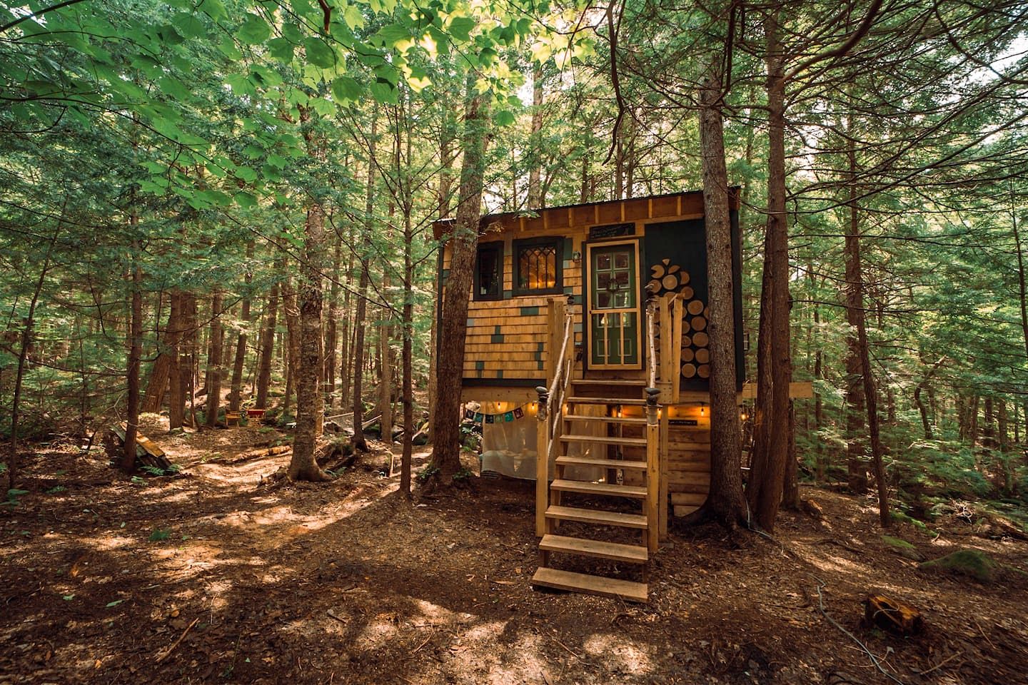Cozy Treehouse with Sauna in Hardwick, VT