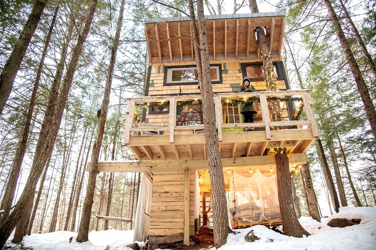 Tree Houses (United States of America, Hardwick, Vermont)
