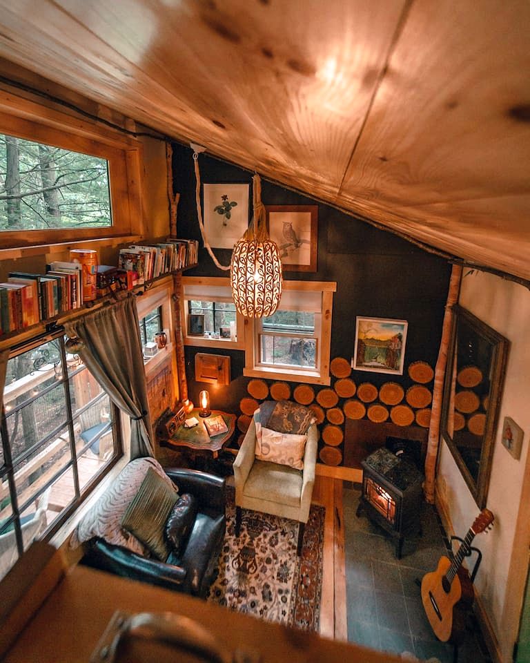 Cozy Treehouse with Sauna in Hardwick, VT