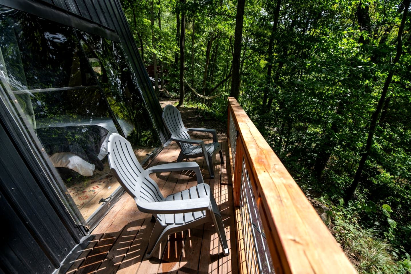 Secluded Off-Grid A-Frame Cabin with Creek Access near Abrams Creek, West Virginia