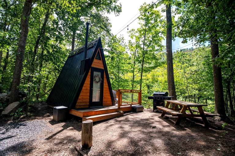 Cabins (United States of America, Elk Garden, West Virginia)