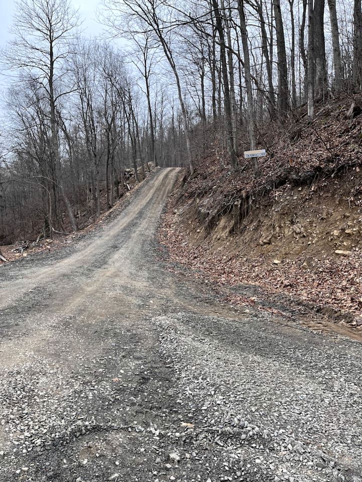 Secluded Off-Grid A-Frame Cabin with Creek Access near Abrams Creek, West Virginia