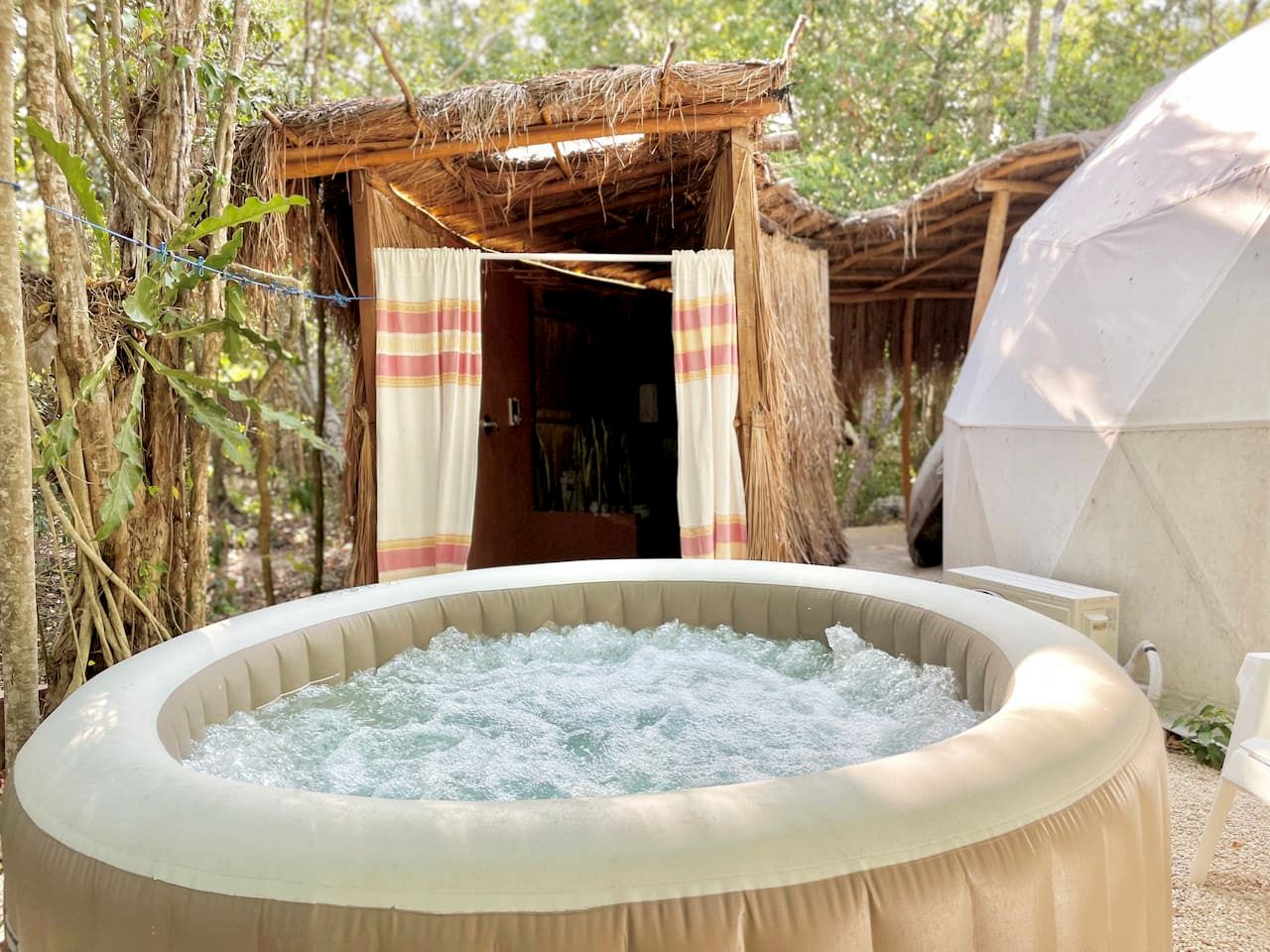 Gorgeous Tulum Dome Rental for Glamping in Mexico