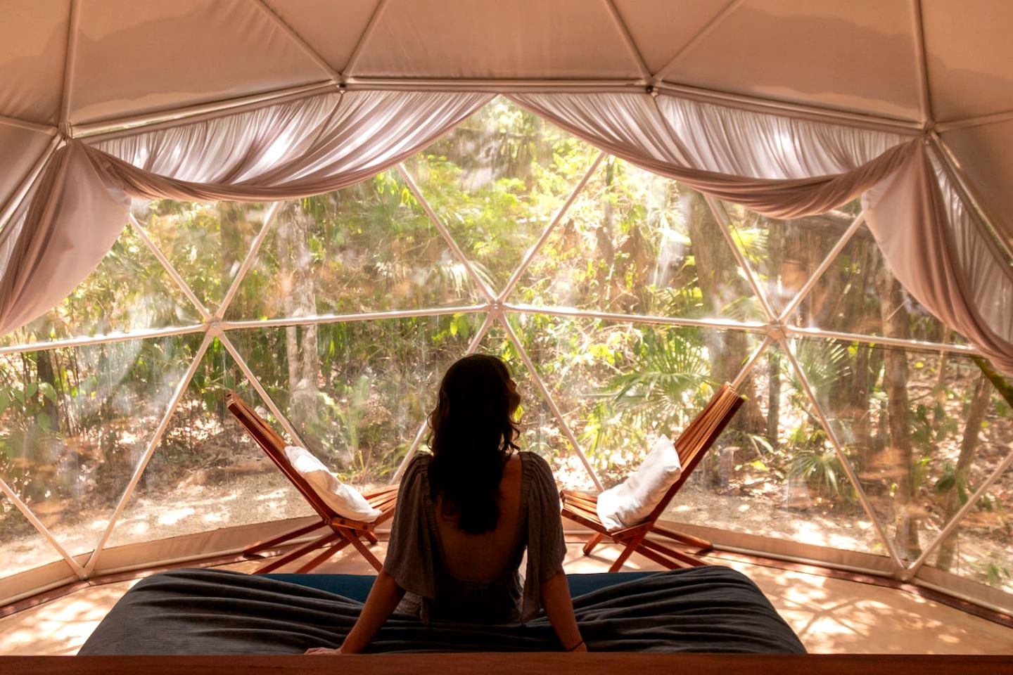 Gorgeous Tulum Dome Rental for Glamping in Mexico