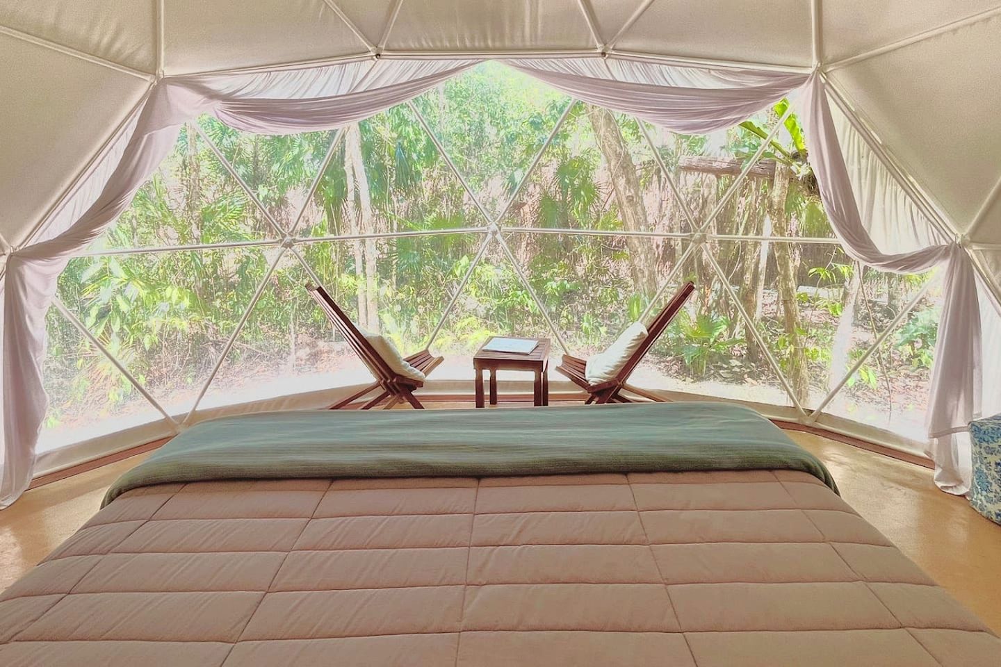 Gorgeous Tulum Dome Rental for Glamping in Mexico