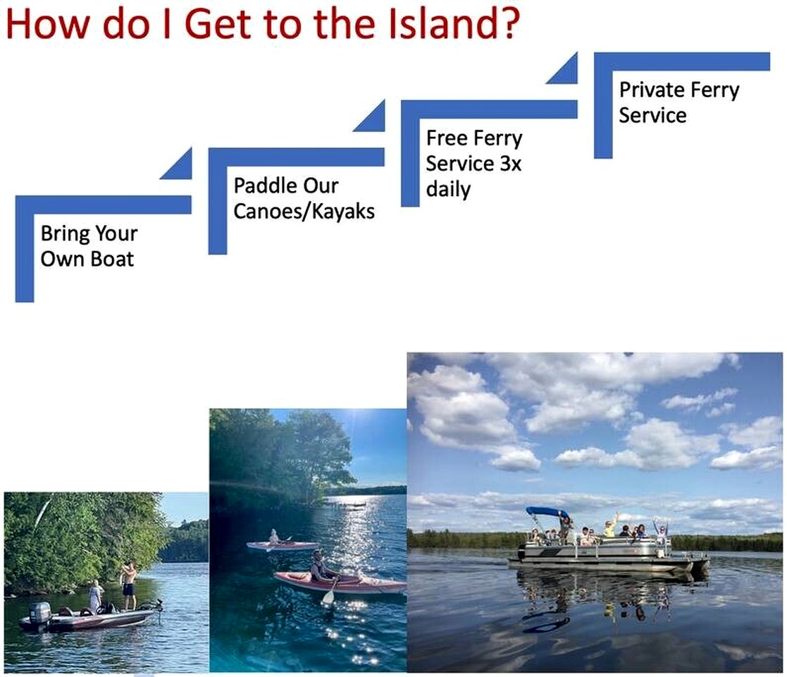 Island Tent Overlook in Monmouth, ME