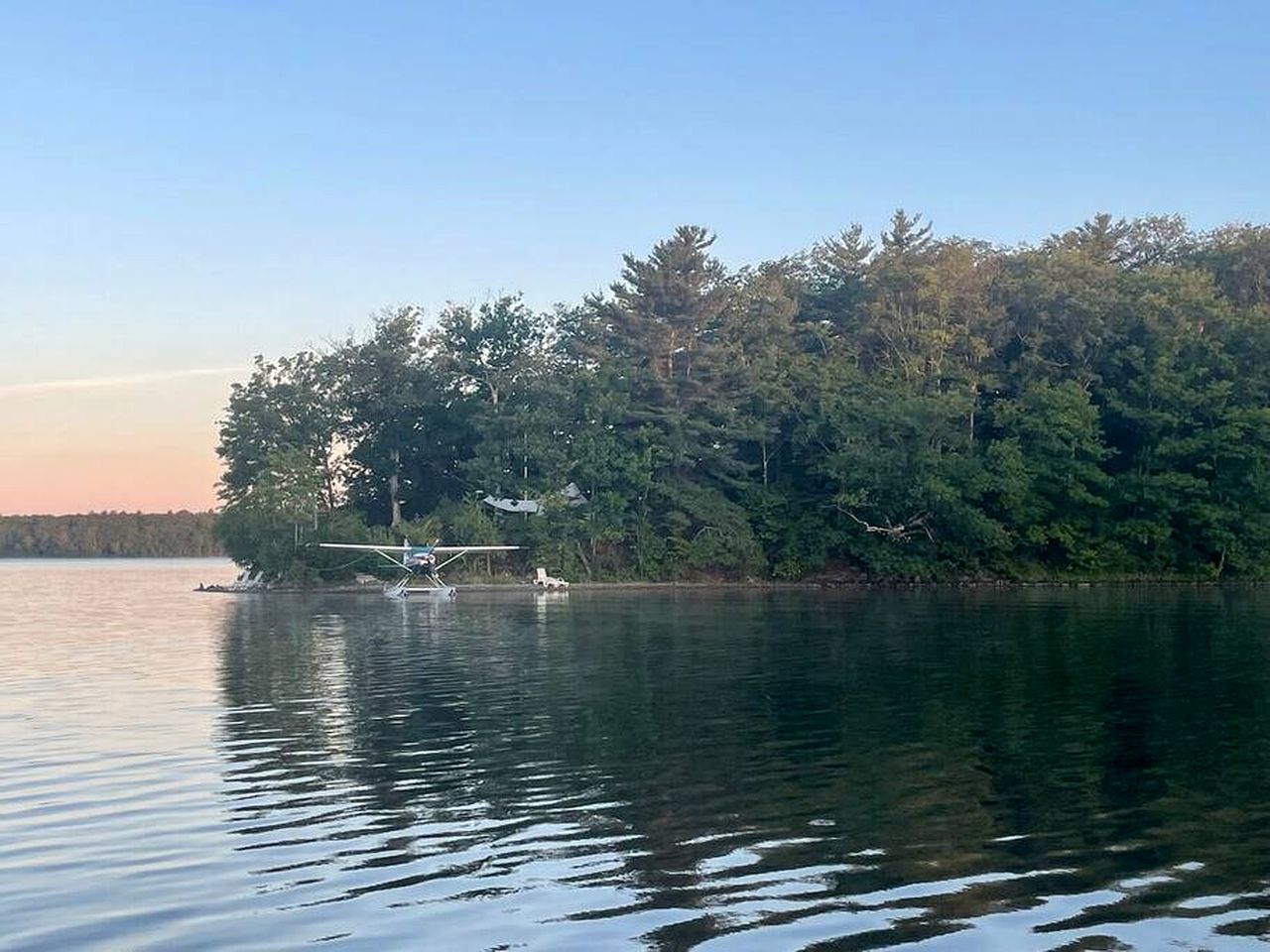 Island Tent Overlook in Monmouth, ME
