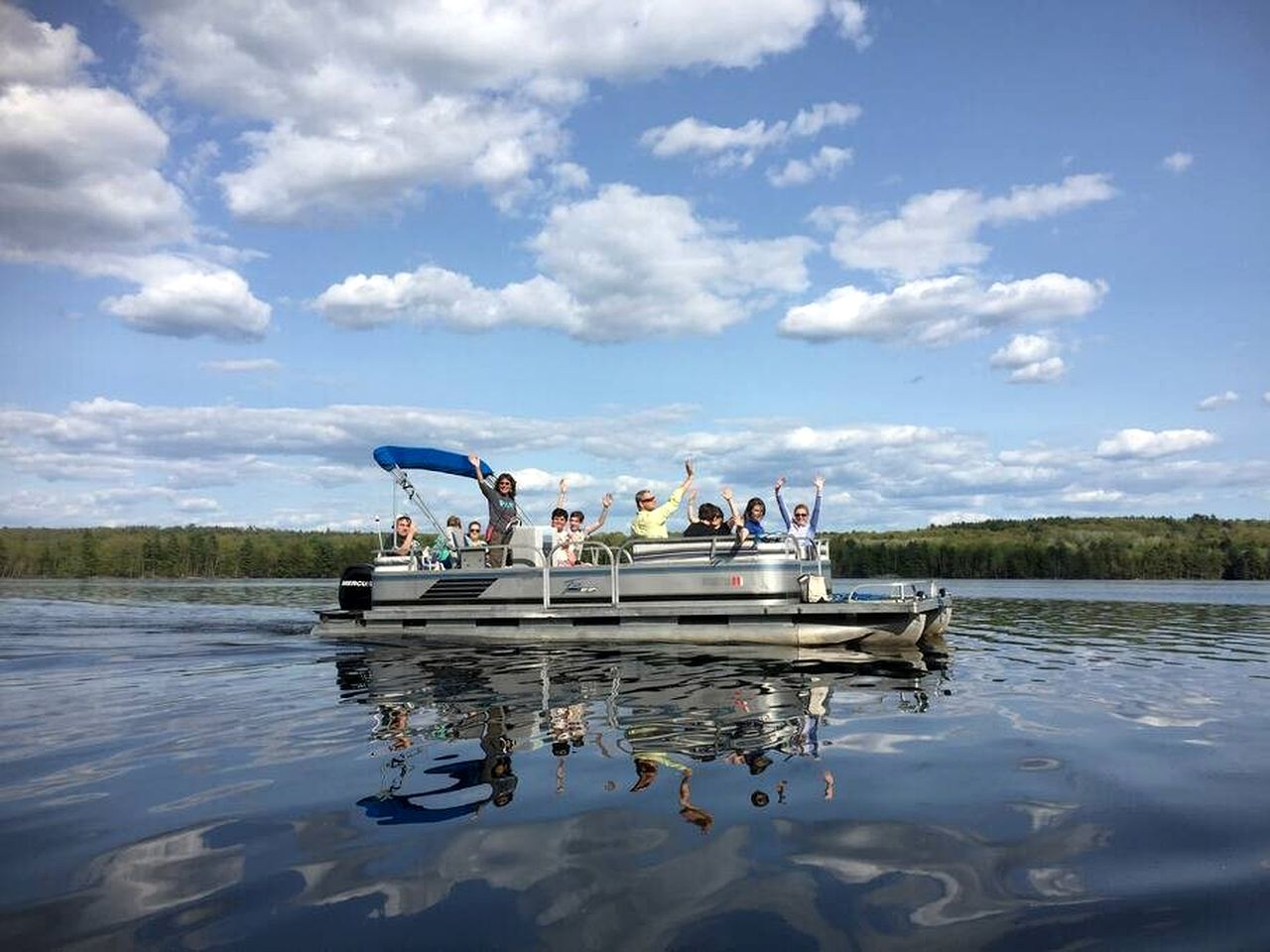 Island Tent Overlook in Monmouth, ME