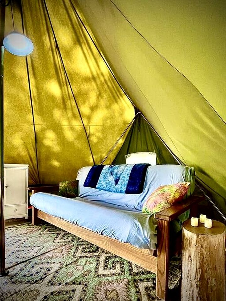 Island Tent Overlook in Monmouth, ME