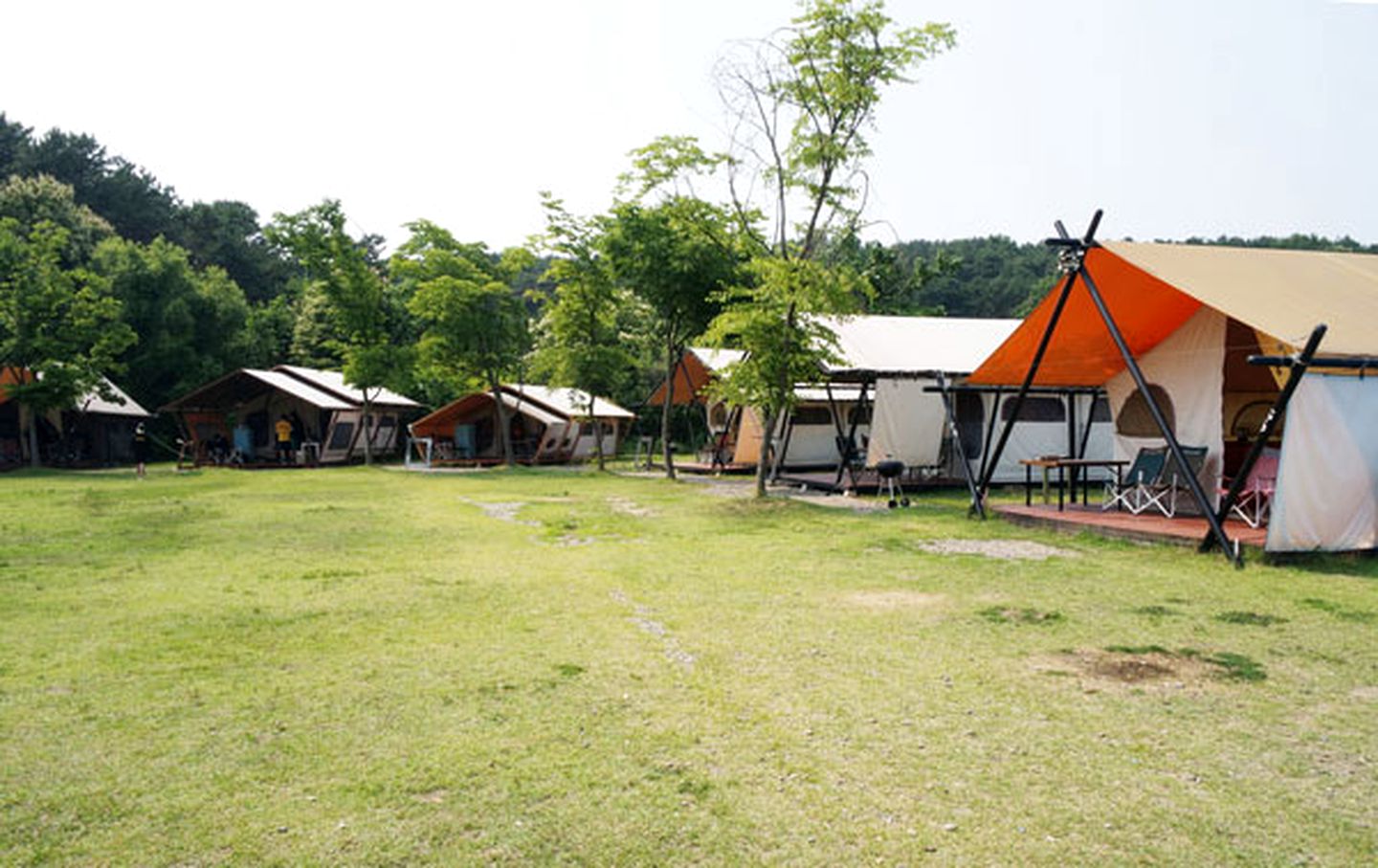 Glamping Tent in Seoul, South Korea