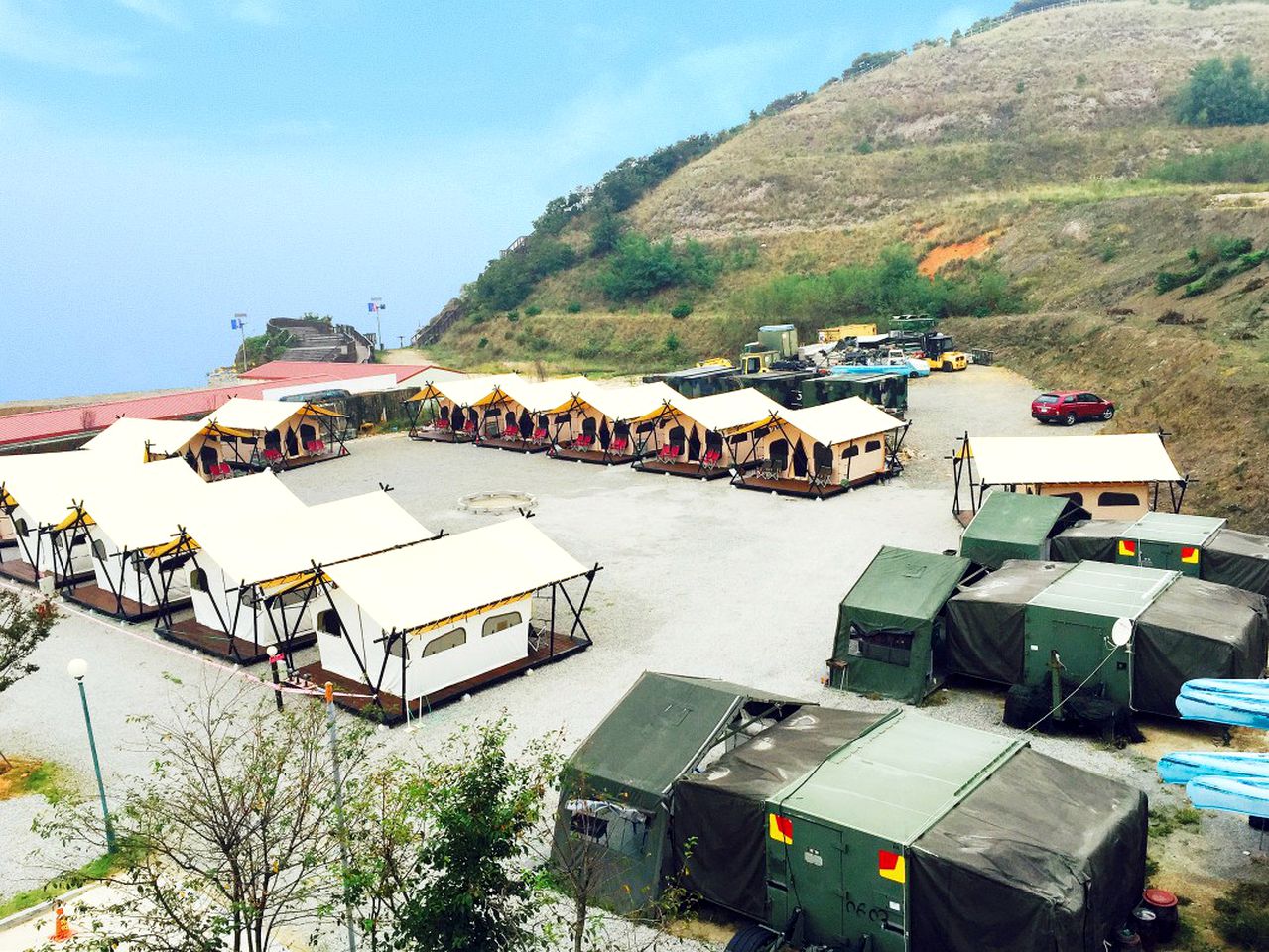 Glamping Tent in Seoul, South Korea