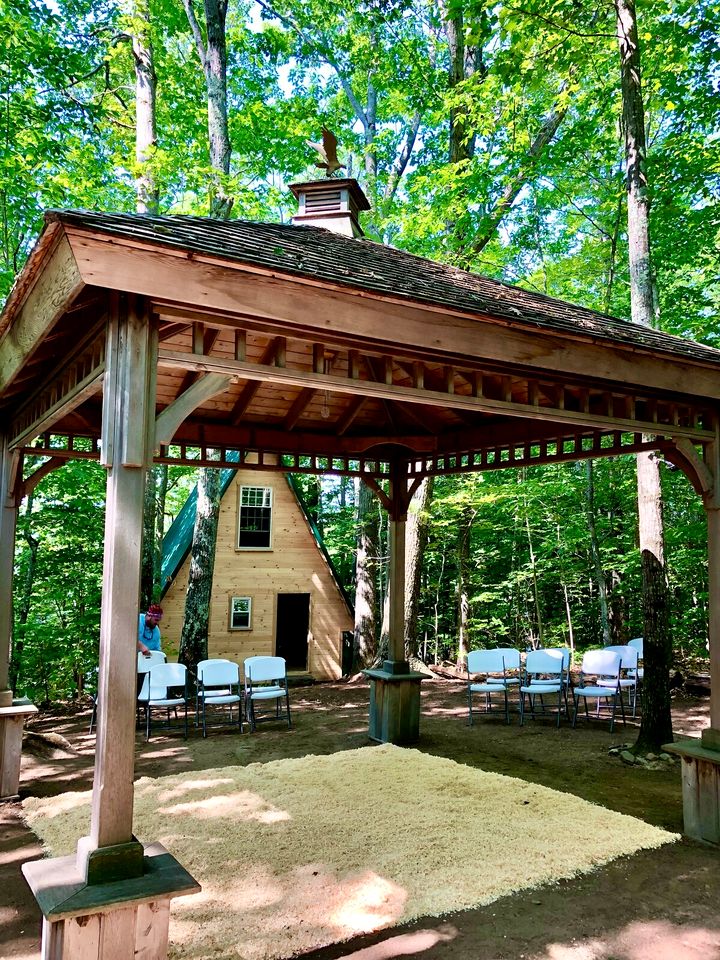 Glamping Oasis: Whole Island Vacation Rental on a Lake in Monmouth, Maine