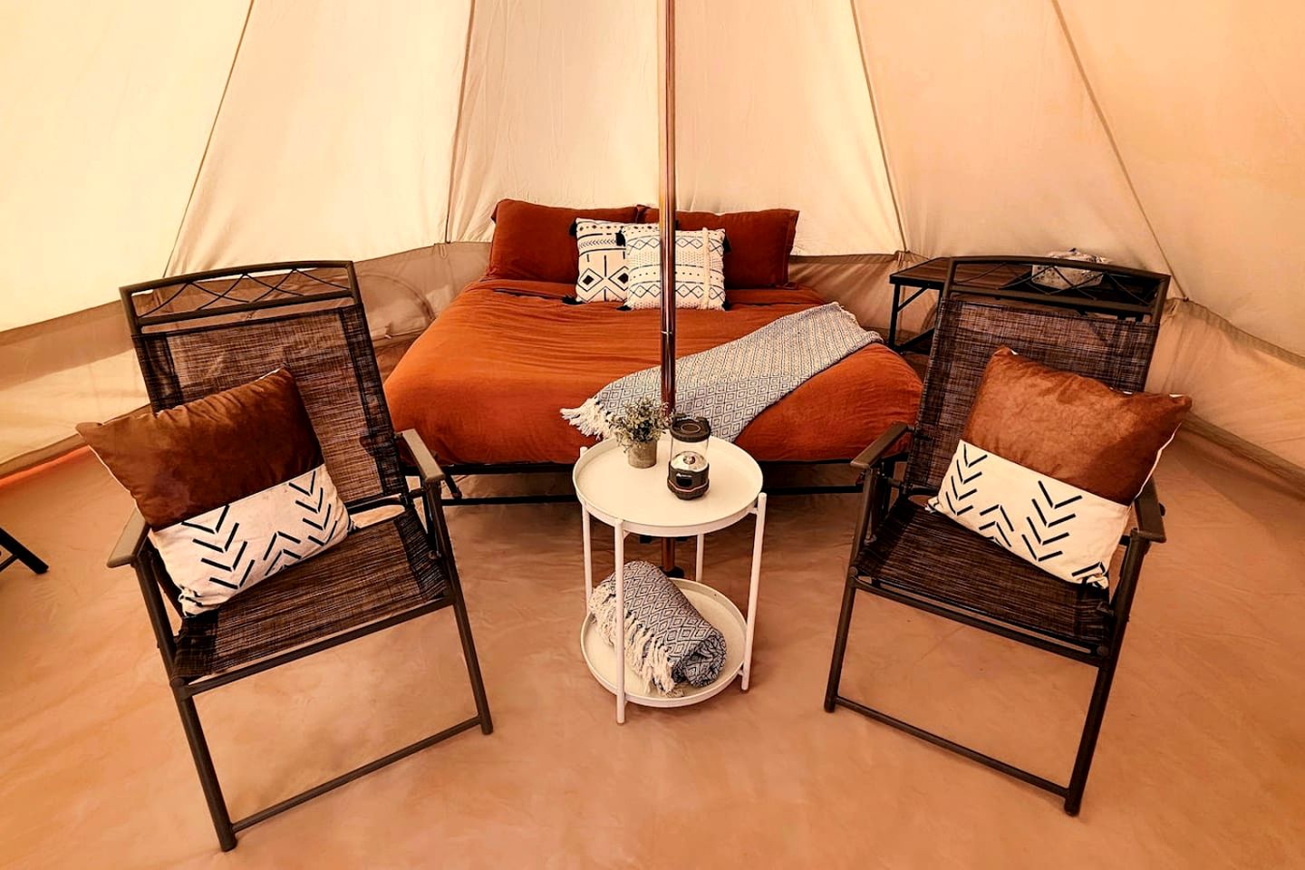 Gorgeous Off-Grid Glamping Tent for an Unforgettable Vacation by the Colorado River in Moab, Utah