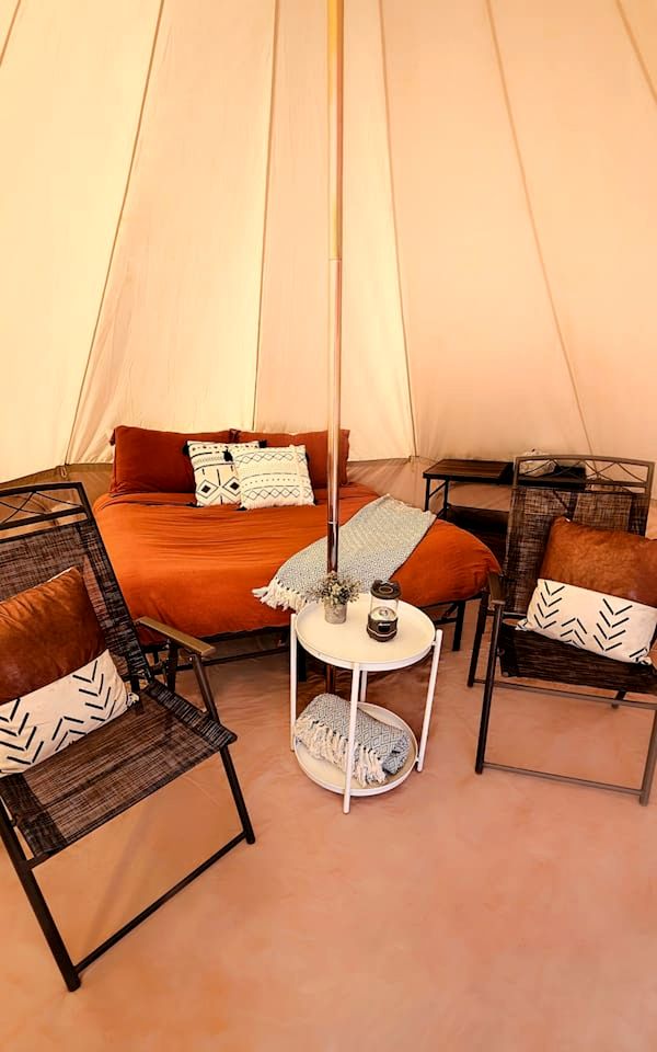 Gorgeous Off-Grid Glamping Tent for an Unforgettable Vacation by the Colorado River in Moab, Utah