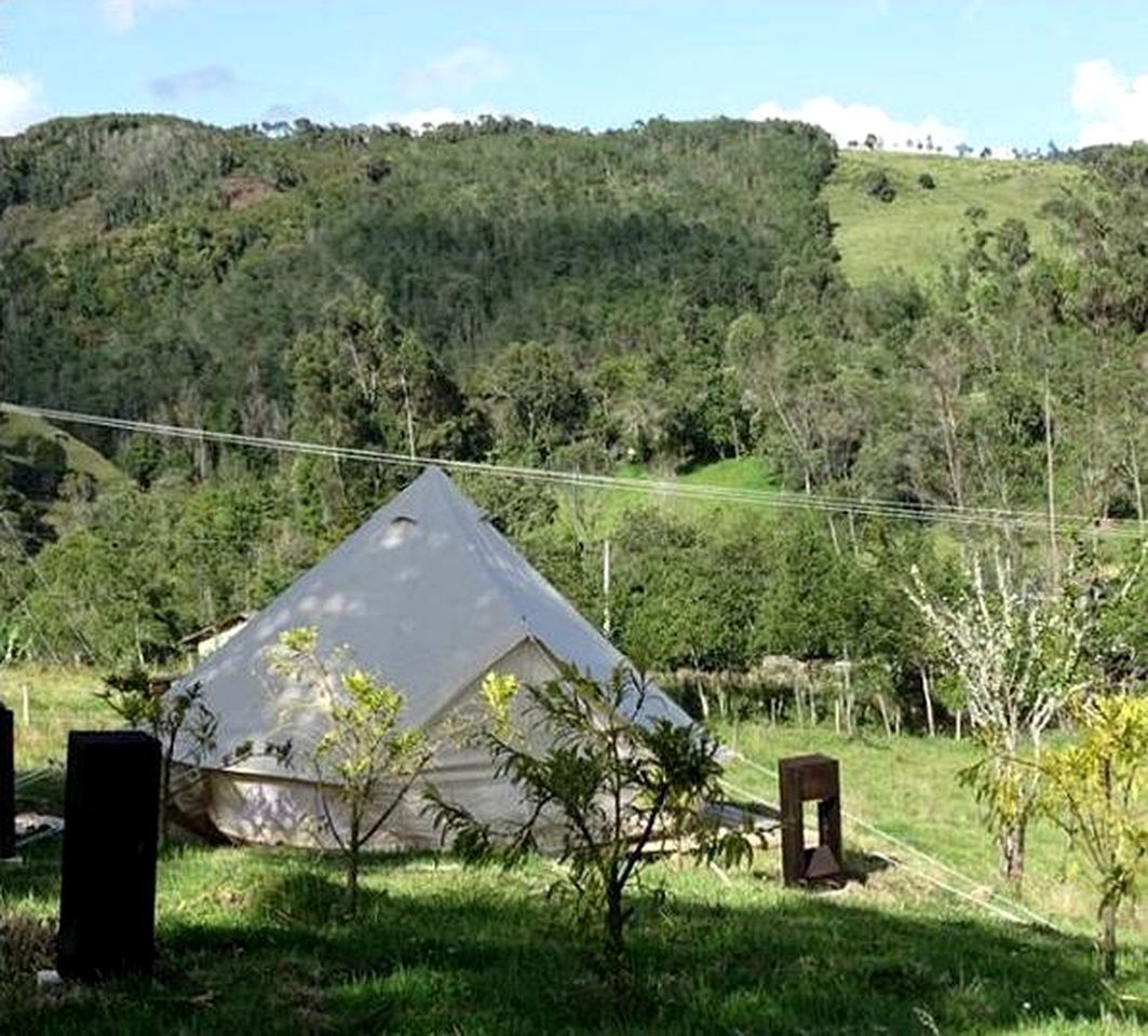 Fabulous Glamping Getaway on the La Cocha Lagoon near Pasto, Nariño, Colombia