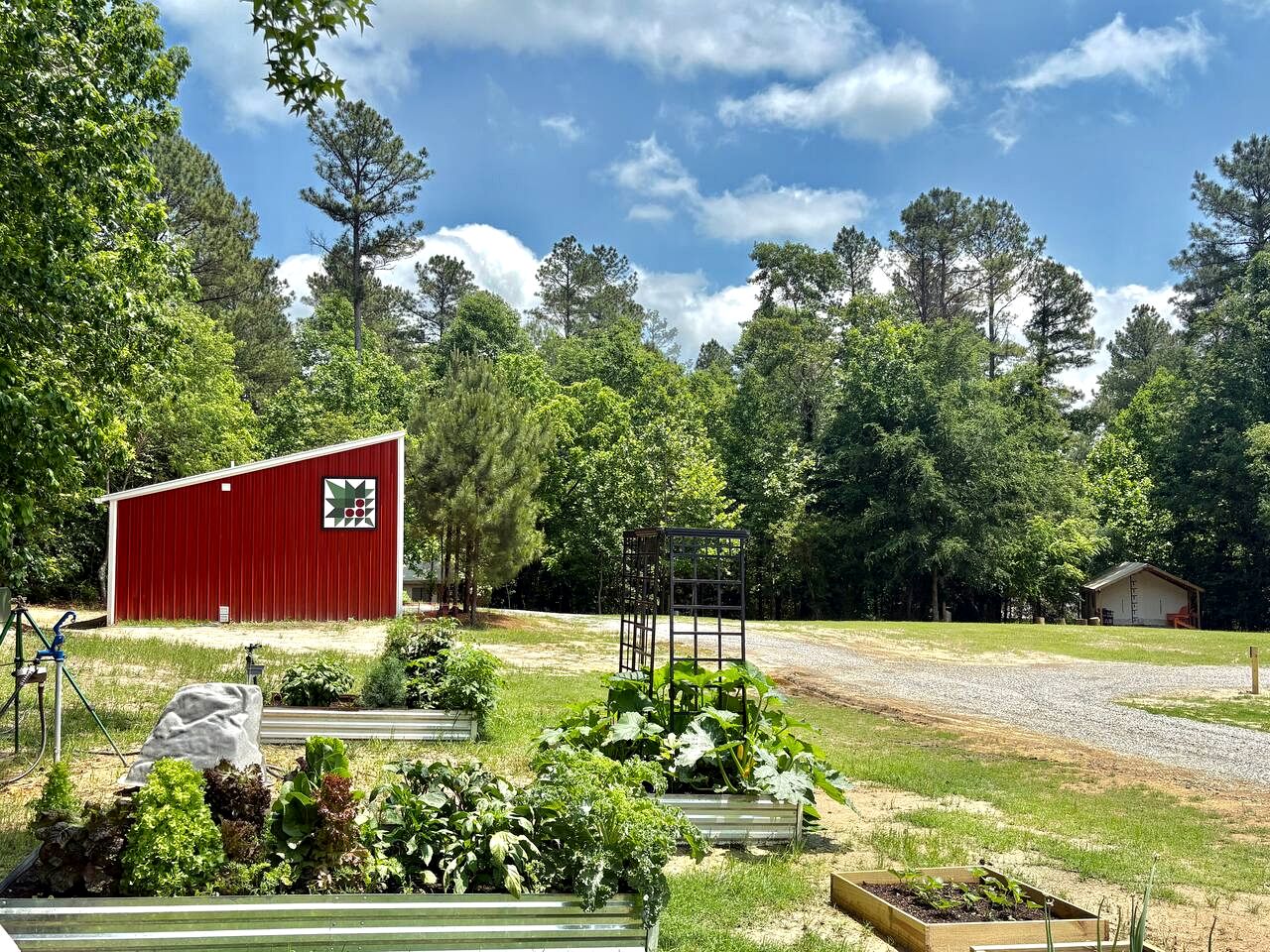 Peaceful Off-Grid Screenhouse Getaway on a Farm near Kerr Lake North Carolina