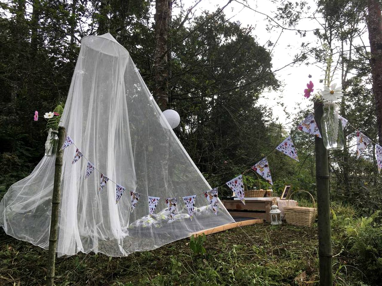 Glamping Tented Cabin for a Romantic Weekend Getaway from Bogotá, Colombia