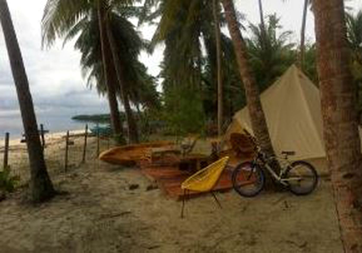 Peaceful Bell Tent with Magnificent Ocean Views on Siquijor Island, the Philippines