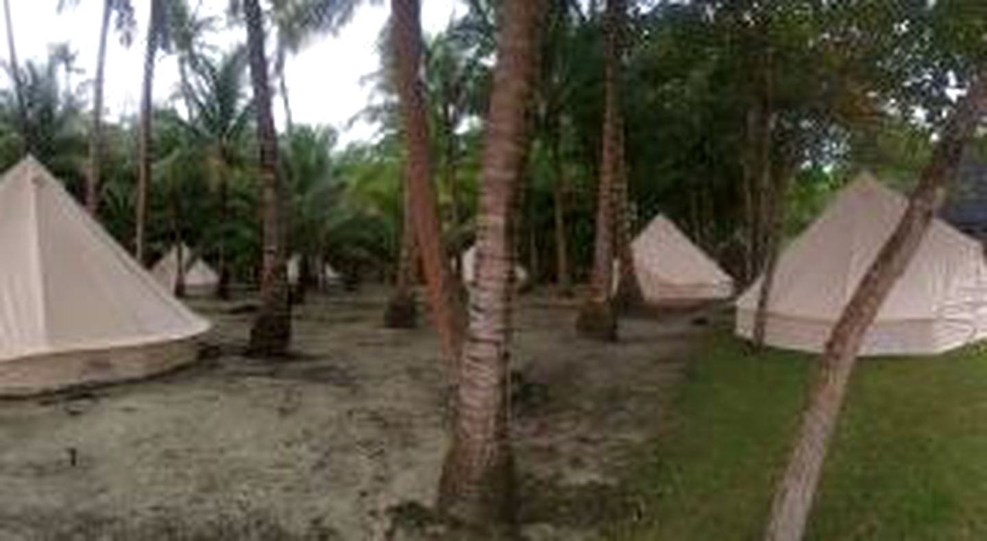 Peaceful Bell Tent with Magnificent Ocean Views on Siquijor Island, the Philippines