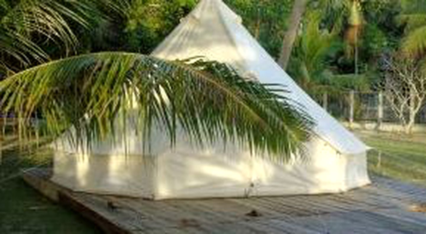 Peaceful Bell Tent with Magnificent Ocean Views on Siquijor Island, the Philippines