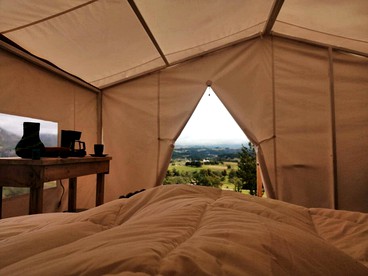 Idyllic Tented Cabin with Scenic Mountain Views in Paipa, Colombia - Photo 2