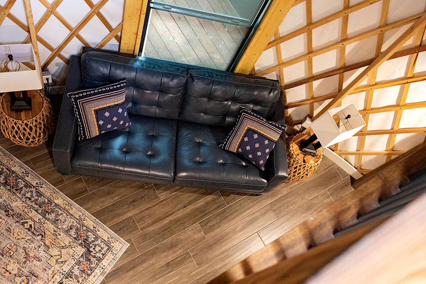 Glamping Trips near Lake Livingston, for Wonderful Escapes to Nature in Texas in this Yurt
