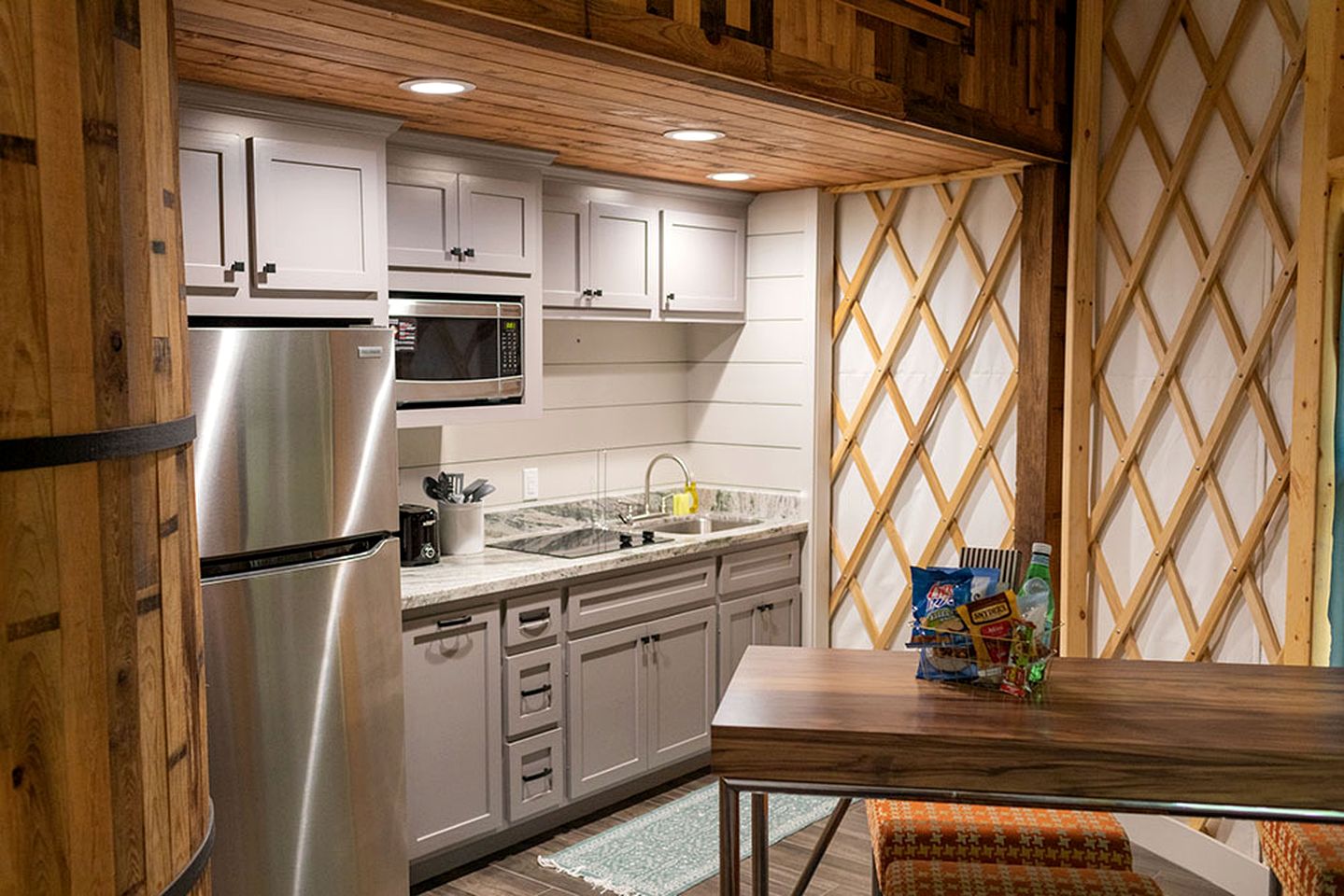 Glamping Trips near Lake Livingston, for Wonderful Escapes to Nature in Texas in this Yurt