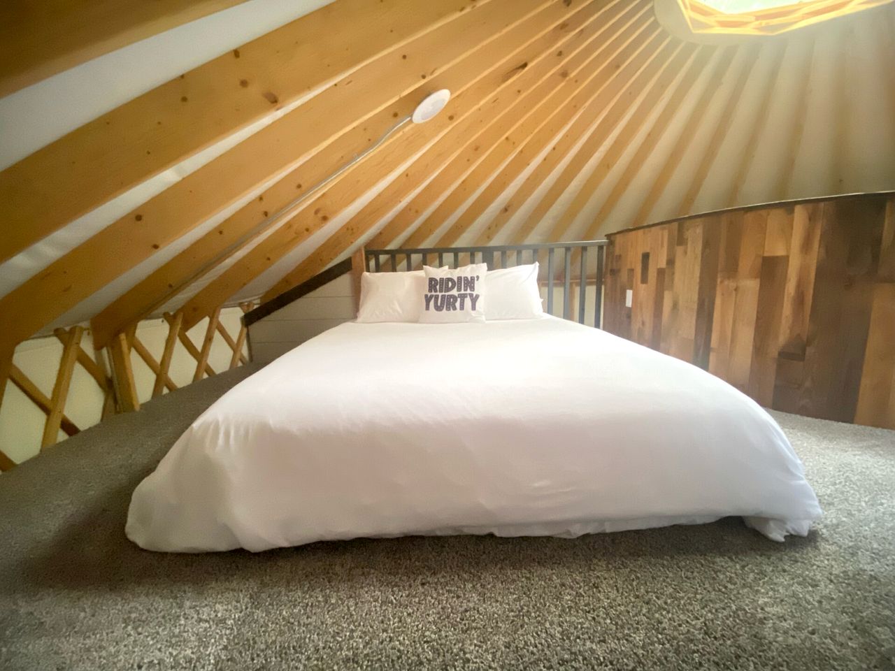 Glamping Trips near Lake Livingston, for Wonderful Escapes to Nature in Texas in this Yurt