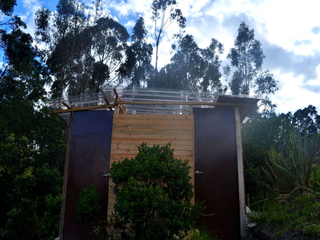 Luxury Camping Tent in a Forested Setting in Cundinamarca, Colombia