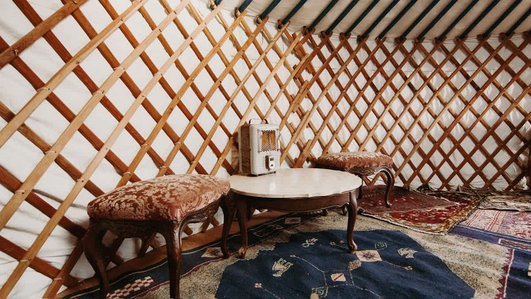 Yurts (United States of America, Dunlap, California)