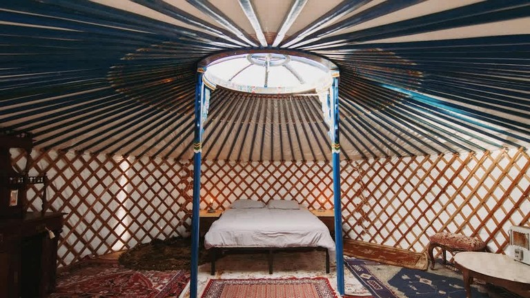 Yurts (United States of America, Dunlap, California)