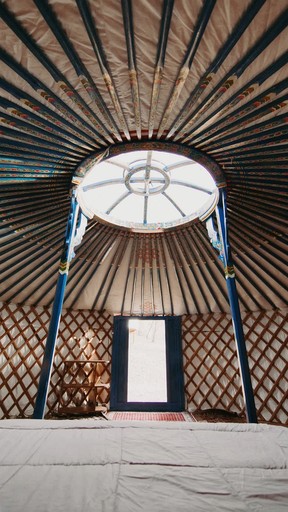 Yurts (United States of America, Dunlap, California)