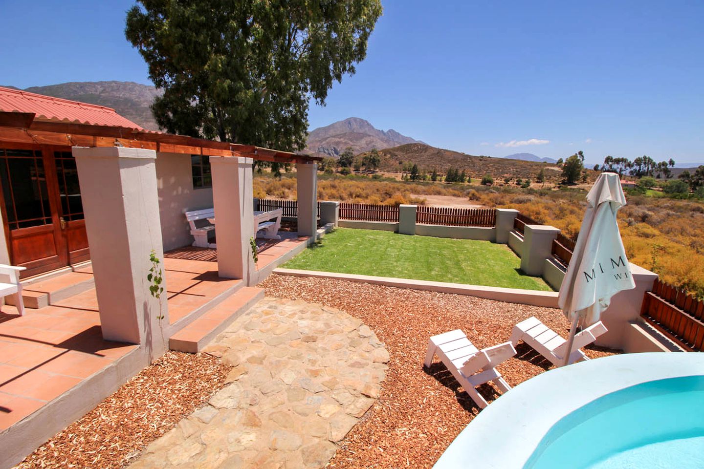 Cottage Rental on a Private Farm near Downtown Montagu, Western Cape