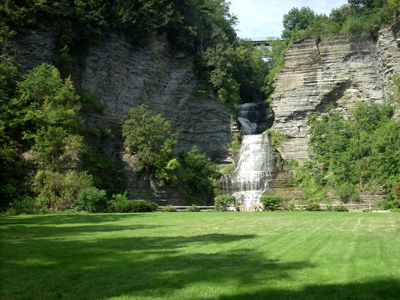 Impressive Cottage Rental with Private Waterfalls near Watkins Glen, New York