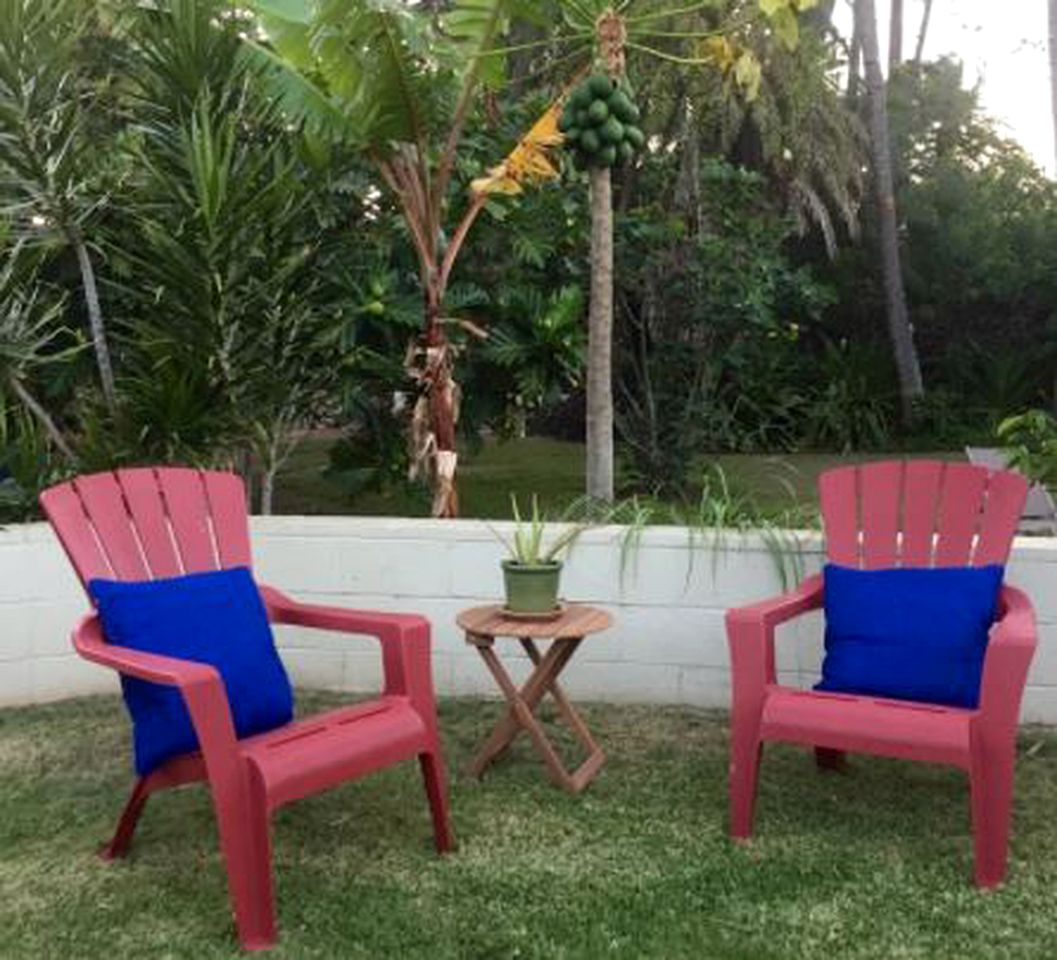 Charming Vacation Rental Surrounded by Palm Trees Just Steps from the Beach on Island of Maui, Hawaii