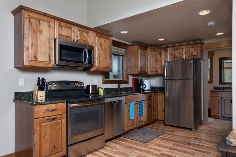 Cabins (United States of America, West Glacier, Montana)