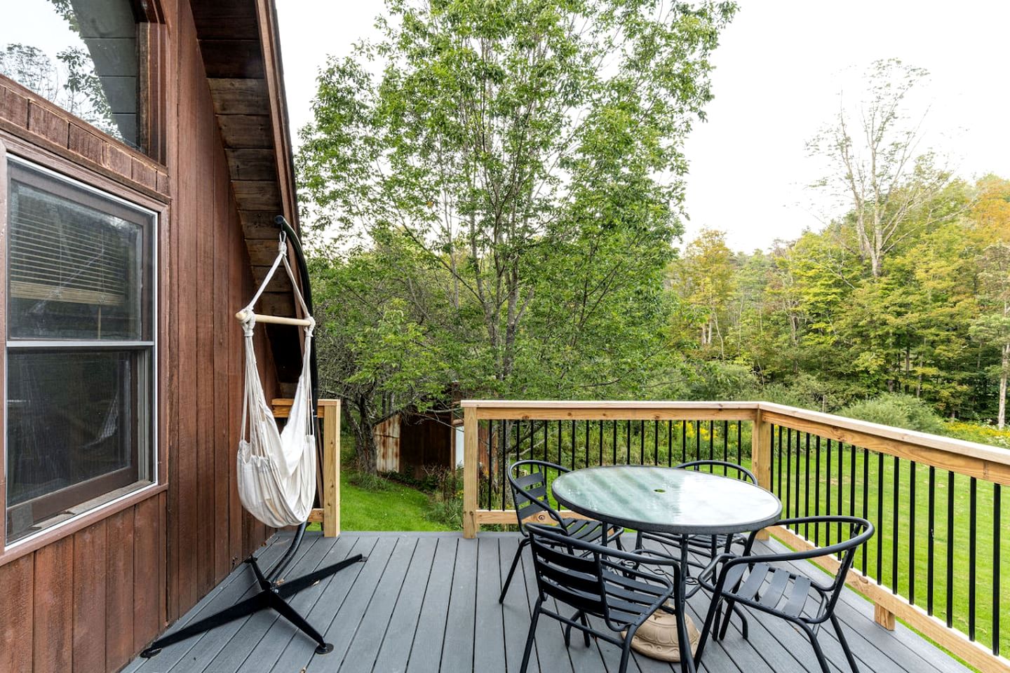 Peaceful A-Frame Retreat with Pond & Private Woodland Escape in Margaretville, New York