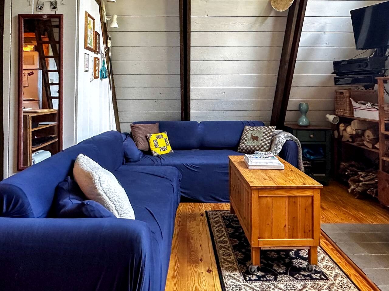 Peaceful A-Frame Retreat with Pond & Private Woodland Escape in Margaretville, New York