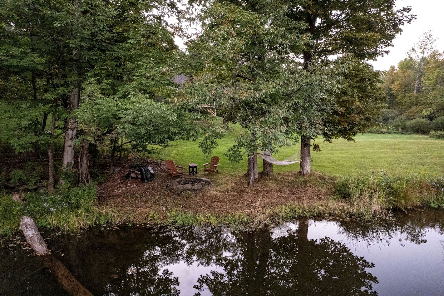 Peaceful A-Frame Retreat with Pond & Private Woodland Escape in Margaretville, New York