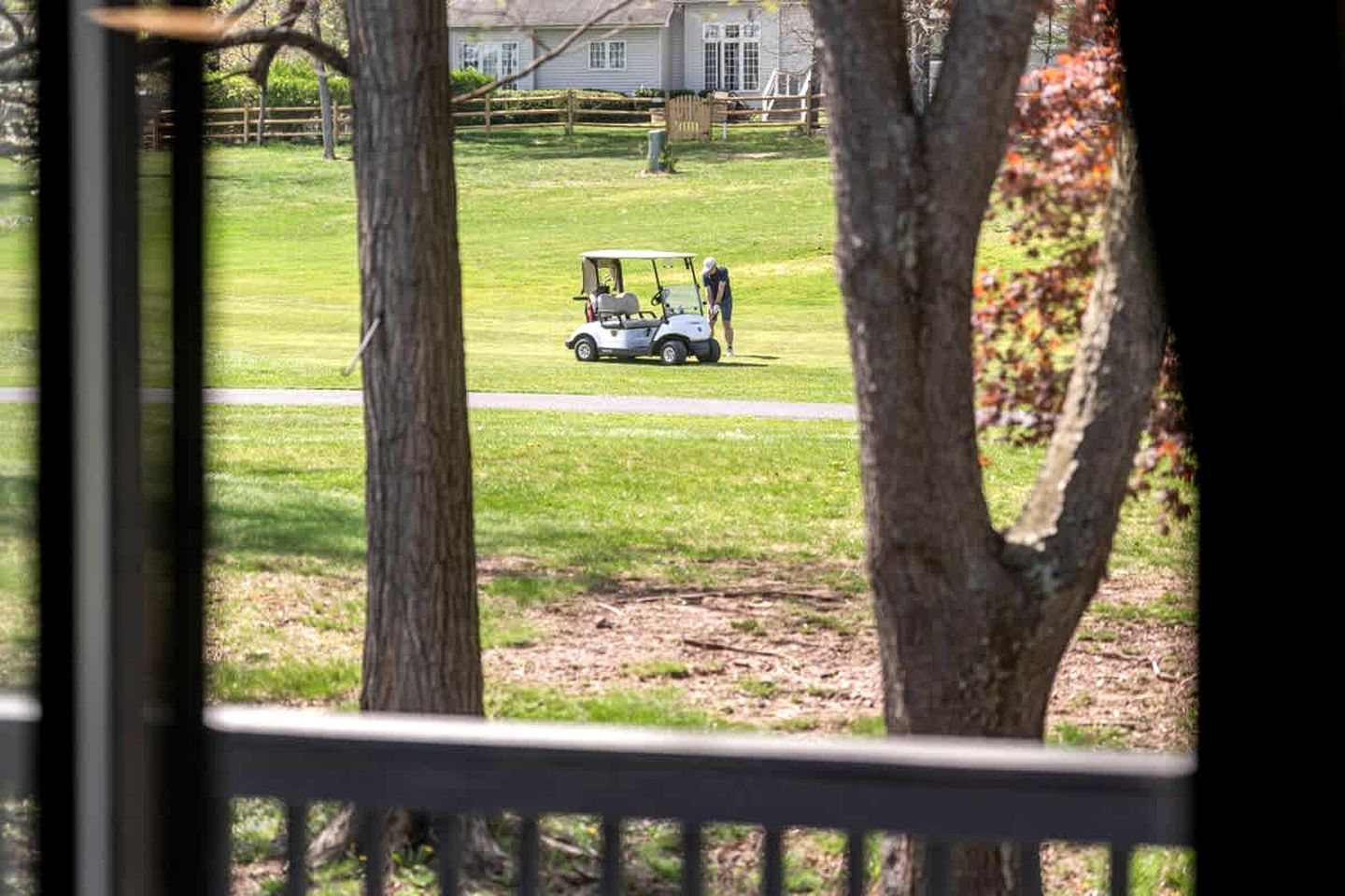 Gorgeous Vacation Rental with Grill, Fire Pit, Golf Course Views, and Resort Access in Hedgesville, West Virginia