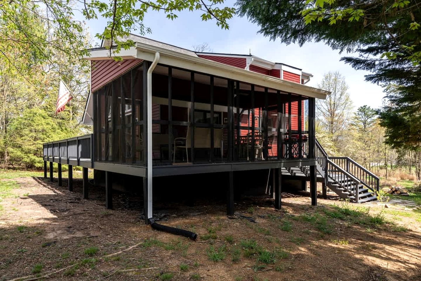 Gorgeous Vacation Rental with Grill, Fire Pit, Golf Course Views, and Resort Access in Hedgesville, West Virginia