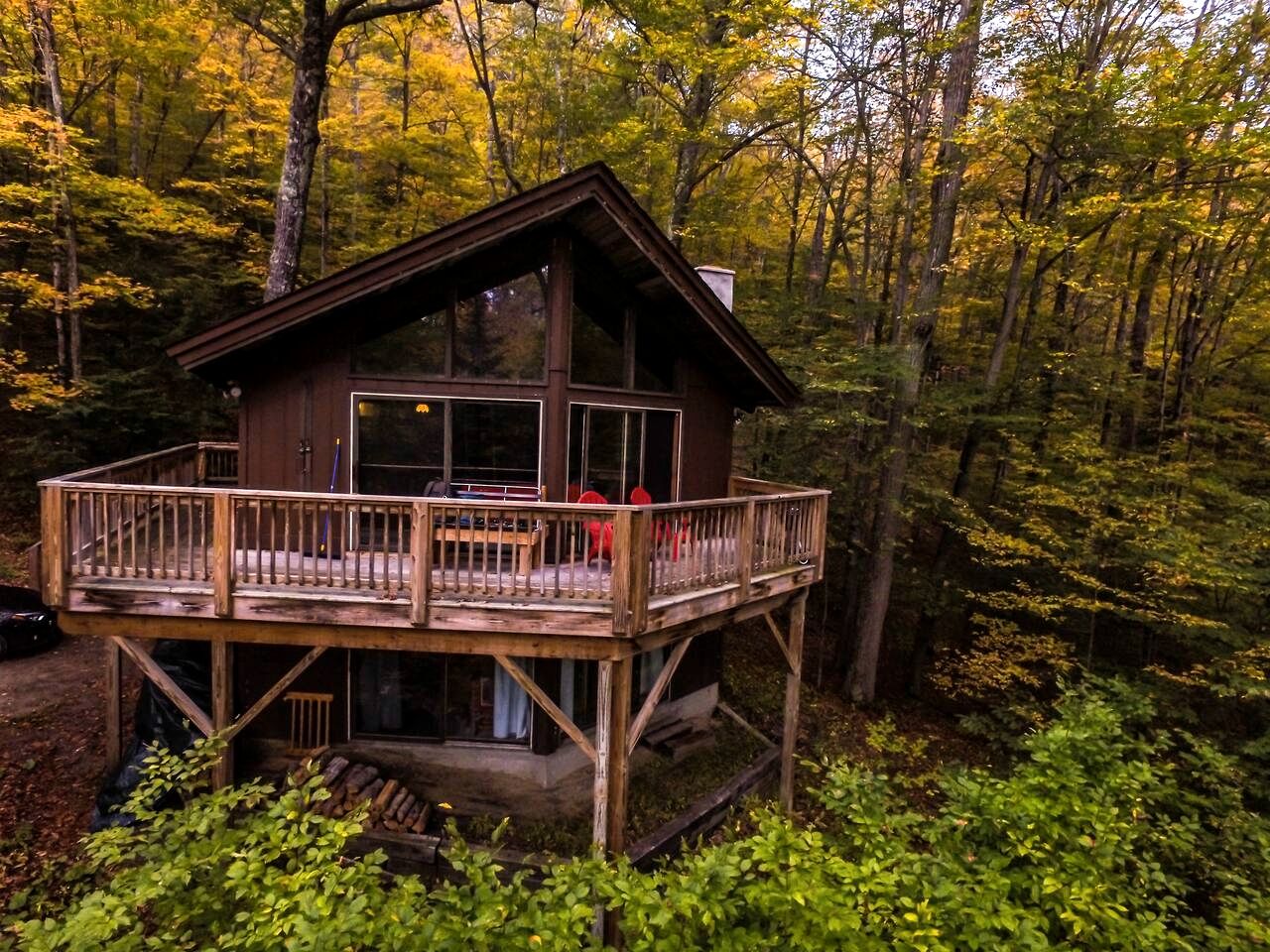 Fantastic Secluded Cabin with Nice Sights in North Creek, New York
