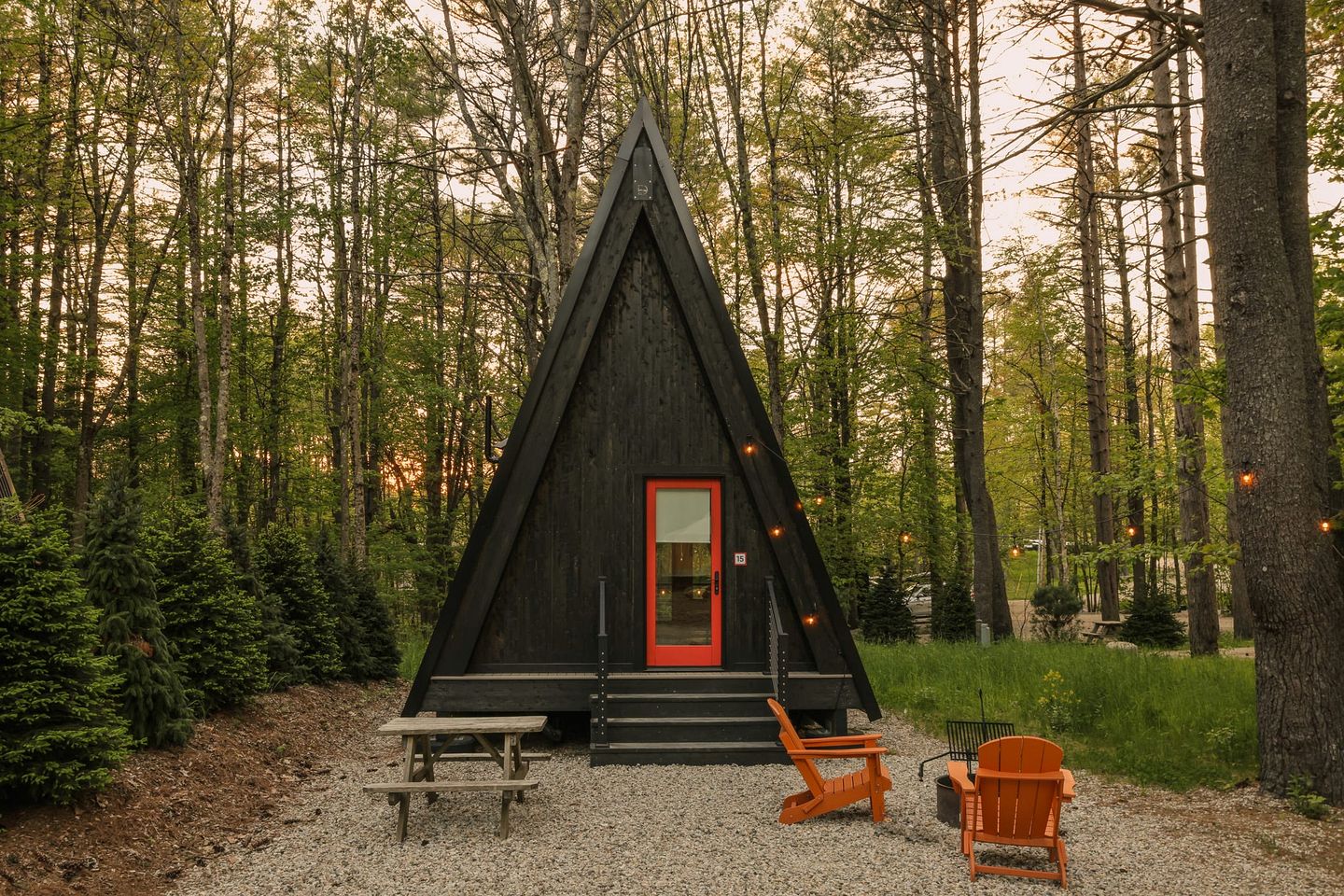 Chic A-Frame with Outdoor Picnic Space in Freeport, Maine