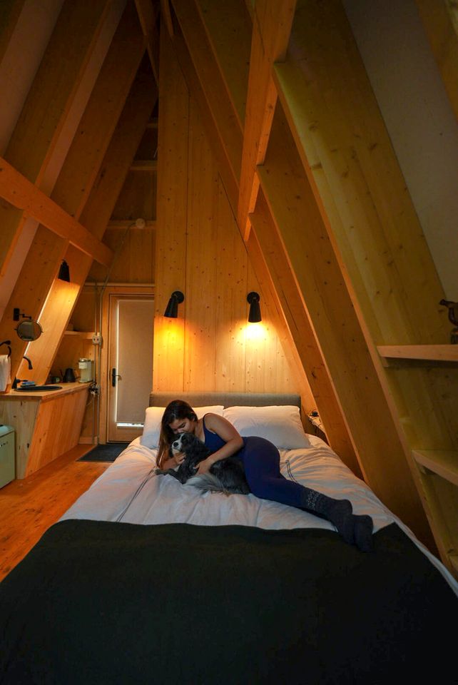 Lovely A-Frame with a Little Private Deck in Freeport, Maine