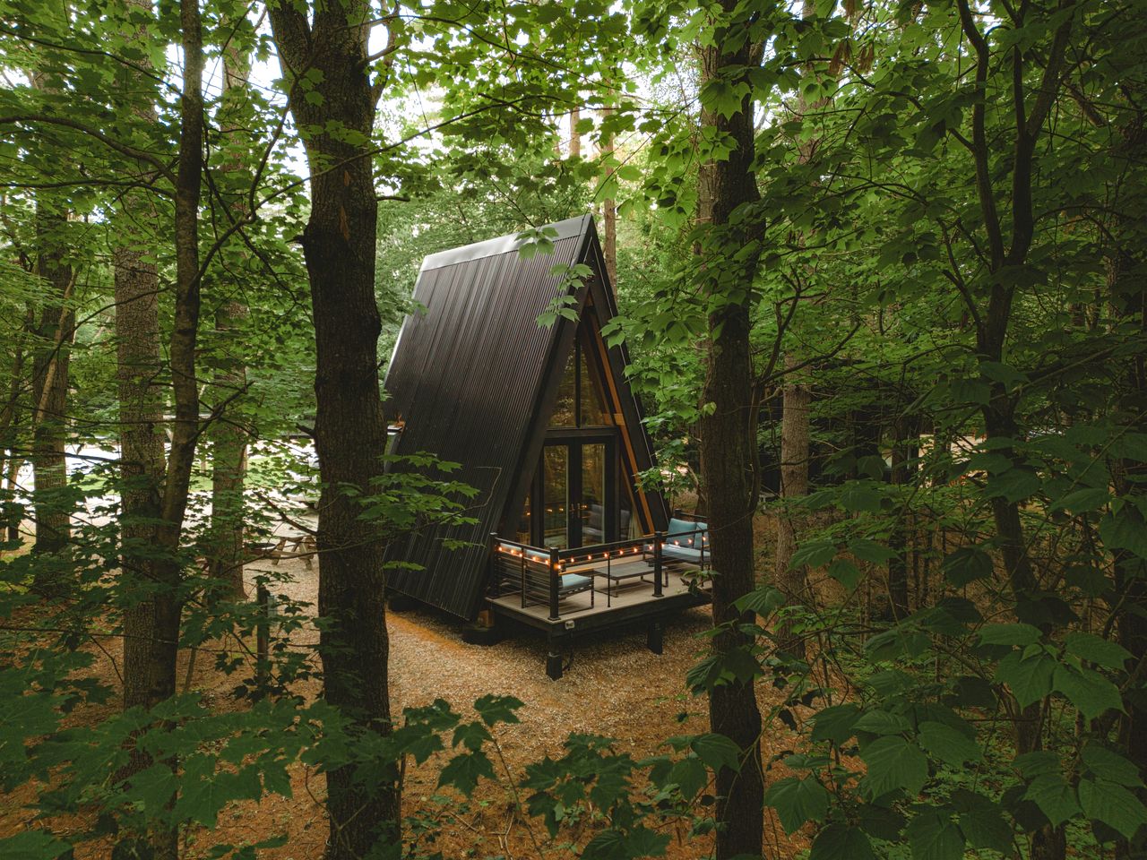 Lovely A-Frame with a Little Private Deck in Freeport, Maine