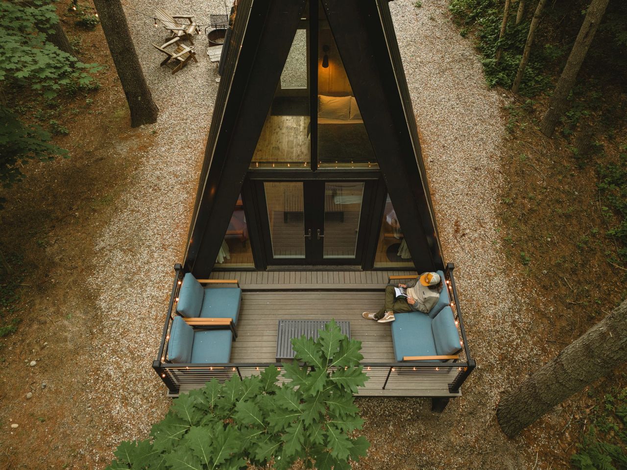 Lovely A-Frame with a Little Private Deck in Freeport, Maine