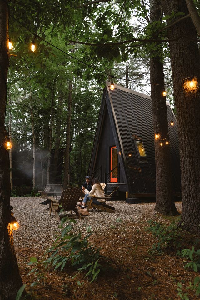 Lovely A-Frame with a Little Private Deck in Freeport, Maine