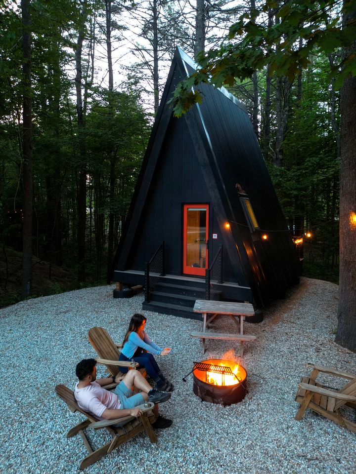 Lovely A-Frame with a Little Private Deck in Freeport, Maine